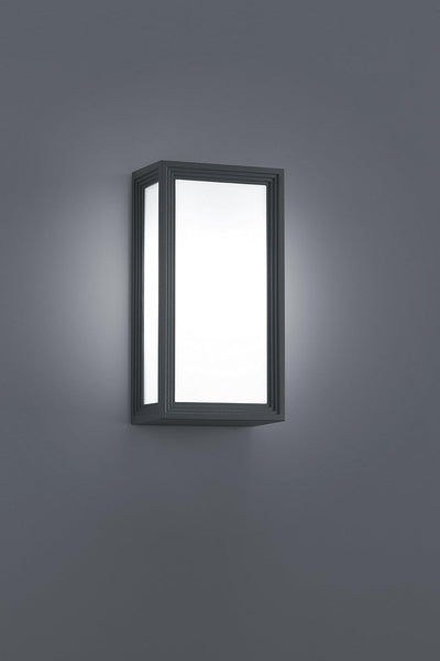Trio Leuchten LED Aussenleuchte Timok 228060142, Druckguss Aluminium anthrazit, 1x 5 Watt, Anthrazit