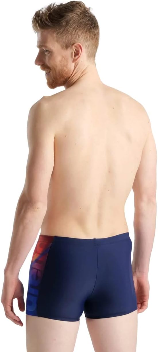 ARENA Herren Swim Short Placement Multi Schwimm-Slips, Navy Griff, XXL
