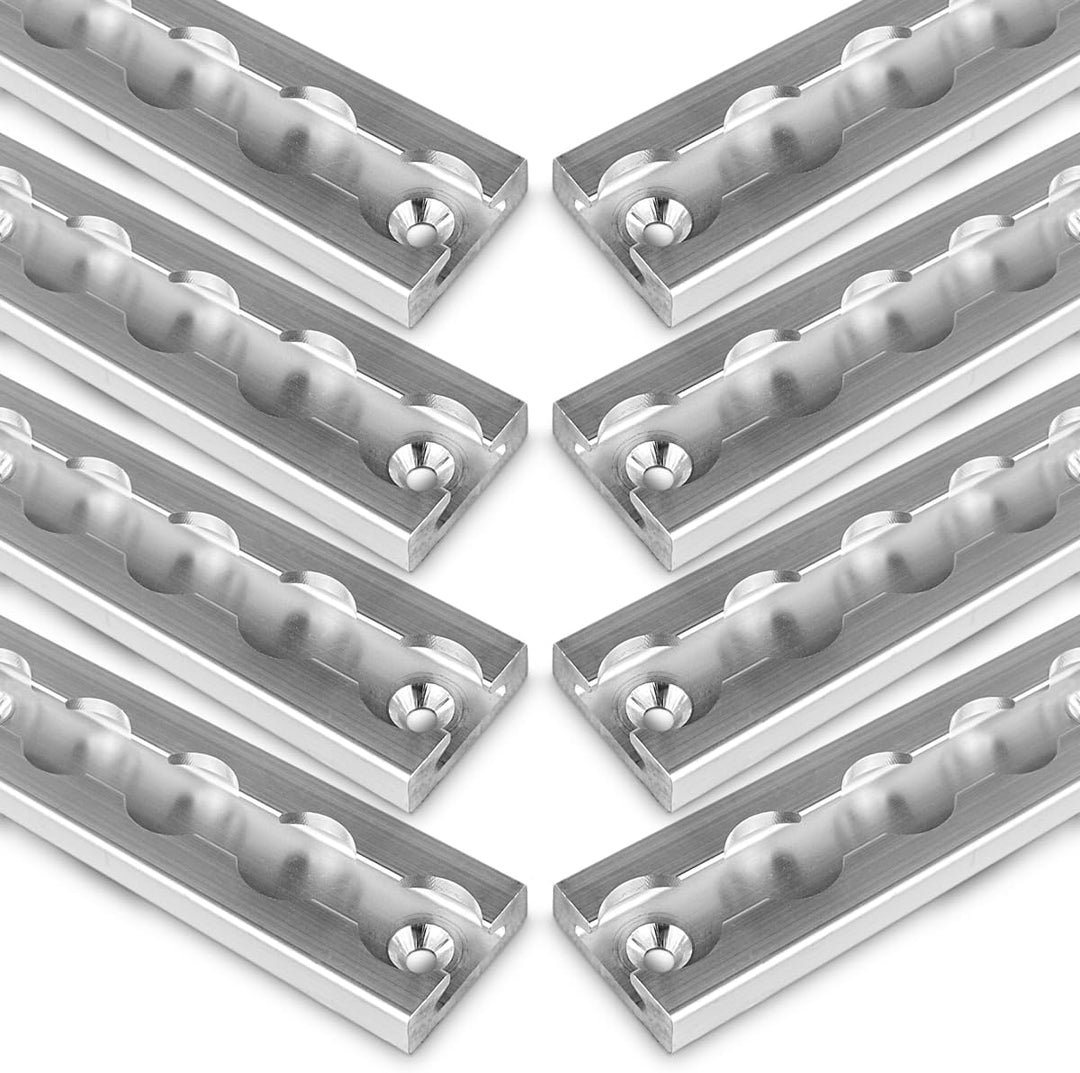 Safetytex Alu Zurrschiene eckige Form mit Bohrungen Airlineschiene 20mm Löcher Ladungssicherung LKW