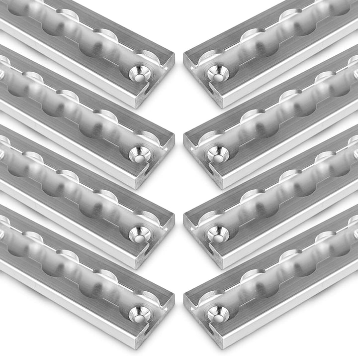 Safetytex Alu Zurrschiene eckige Form mit Bohrungen Airlineschiene 20mm Löcher Ladungssicherung LKW