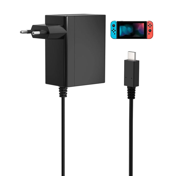 Netzteil für Switch/ NS Switch, 15V 2.6A PD Typ C Schnelllades Ladegerät für Switch/ Switch Lite/ Sw