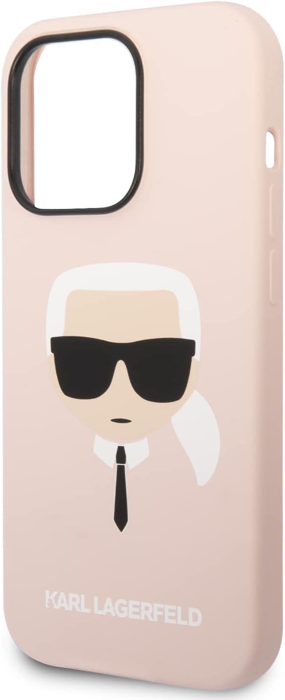 KARL LAGERFELD KLHCP14XSLKHLP Hülle für iPhone 14 Pro Max 6,7" hardcase Rosa SIL