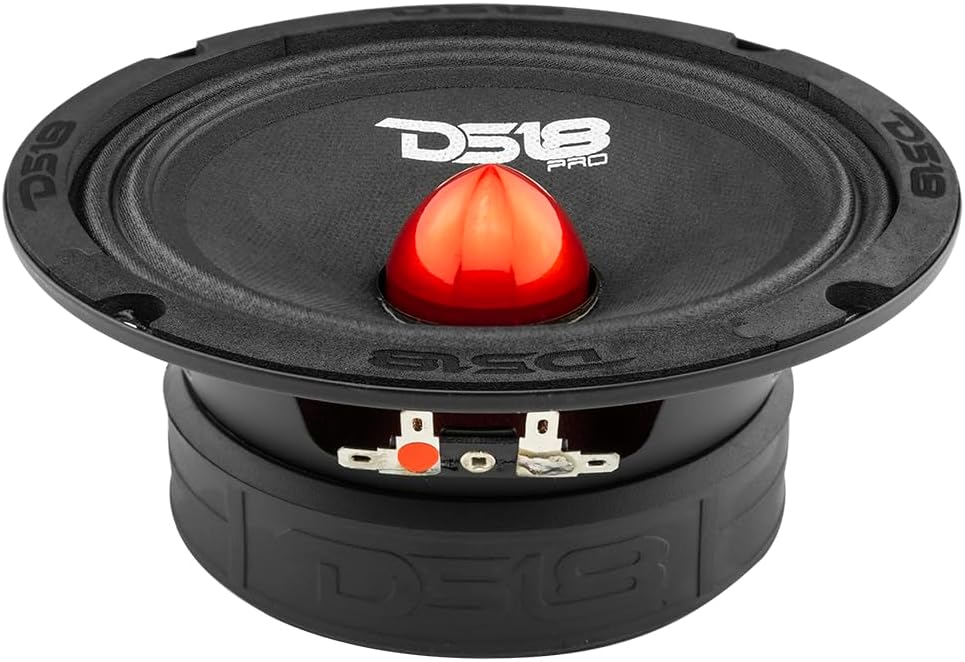 DS18 PRO-GM6B 6.5" Kugel-Mitteltöner Lautsprecher 8-Ohm, 480W Max, 140W RMS, 1 Lautsprecher Neues Mo