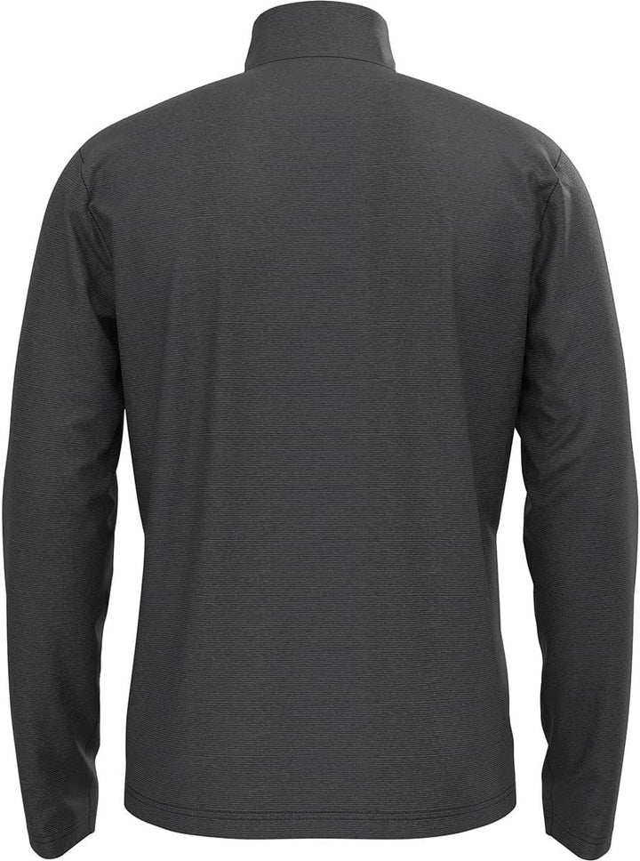 Odlo Herren Roy Jacke Fleecejacke Fleecepullover S Shale Grey - Black Stripes, S Shale Grey - Black