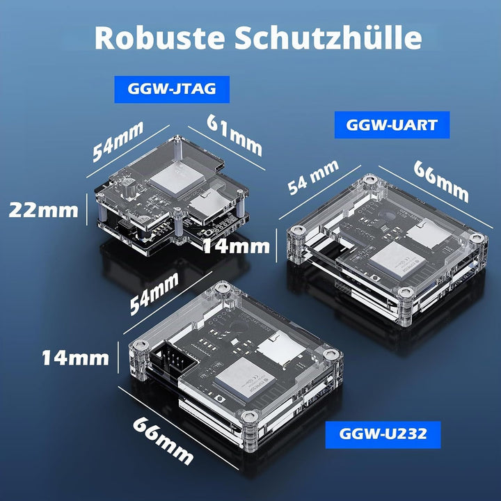 Genmitsu GGW-U232 Kabelloses Wi-Fi-Modul-Kit, G-Code-Senden per App, Fernbedienung und Monitor-CNC-O