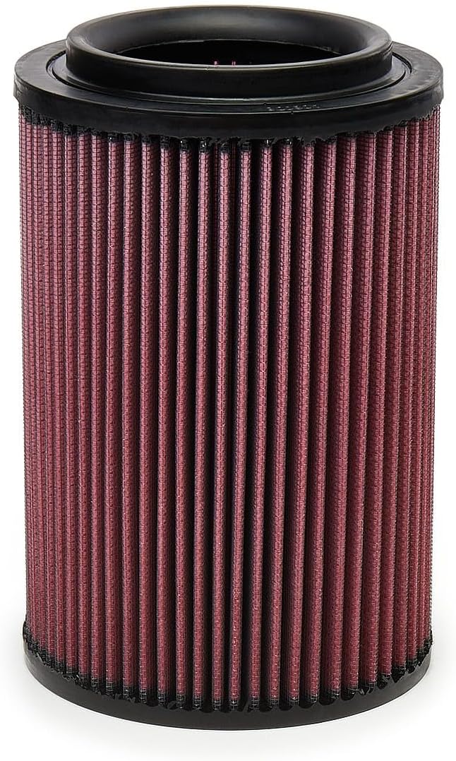 K&N E-2991 Waschbarer und wiederverwendbarer KFZ Tauschluftfilter , Rot