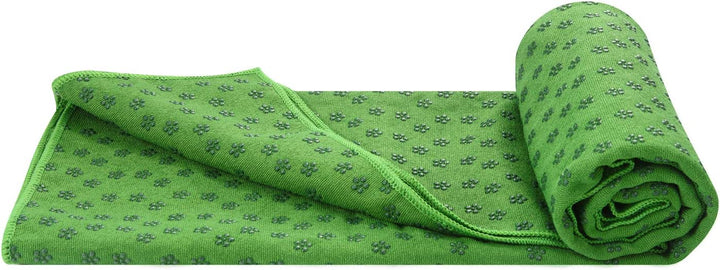 voidbiov Quick Dry rutschfeste Yoga Handtücher (6 Farben) mit Mesh-Tragetasche, extra lang (62 x 183