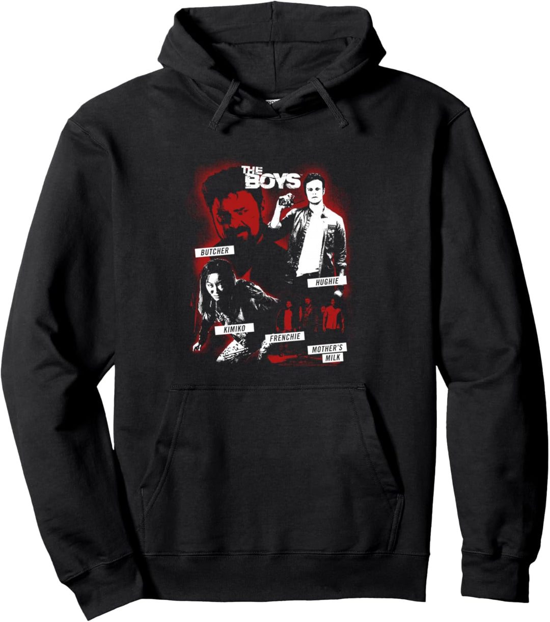 The Boys Kontrastgruppencollage Pullover Hoodie