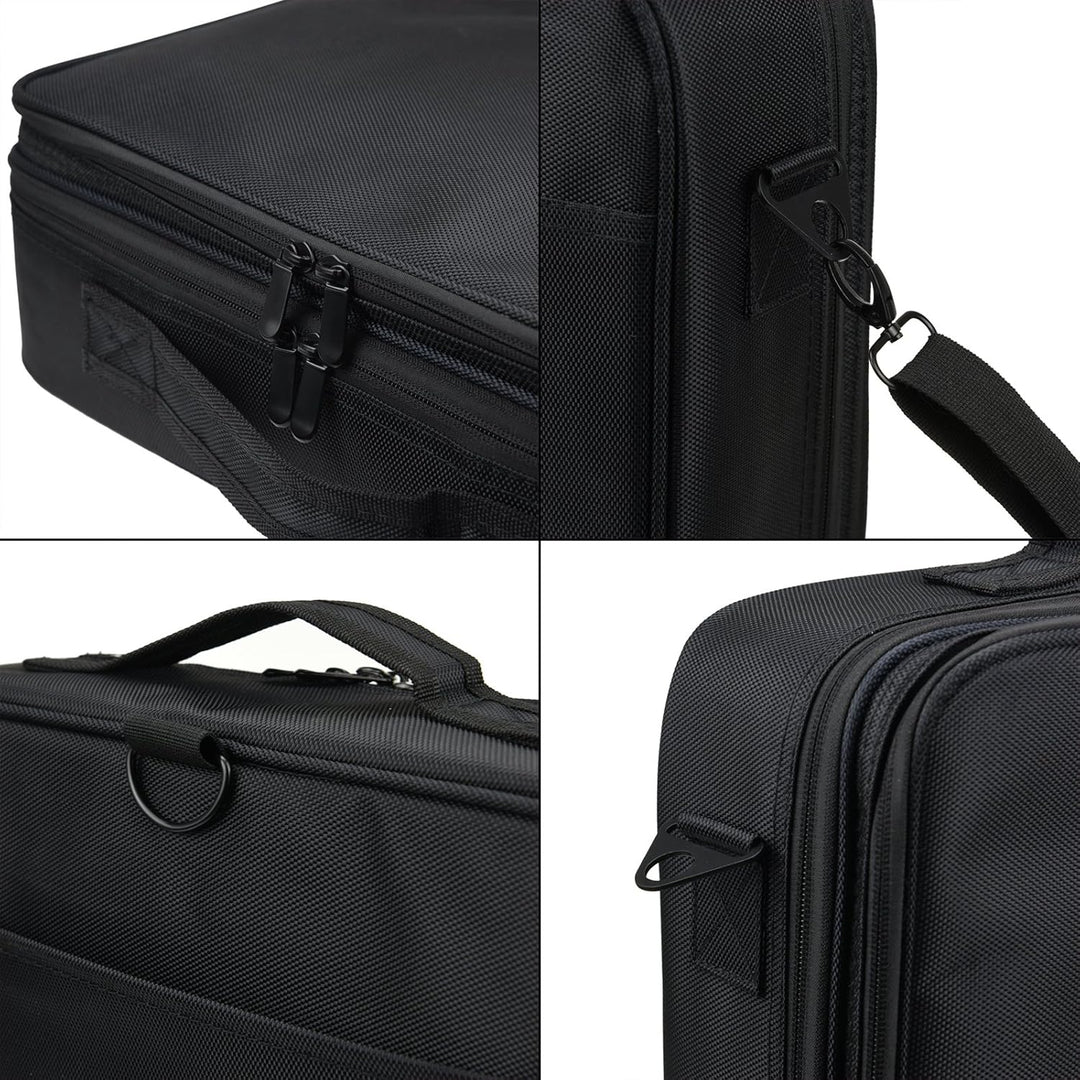 DCCN Train Kosmetikkoffer, professionell, Beauty Case, 3 Schichten, Tasche, Kosmetiktasche, Organize