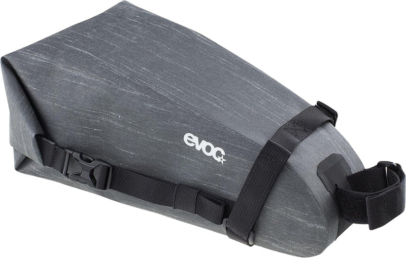 EVOC SEAT PACK WP 4, einfache Satteltasche (leichtes Fahrradzubehör, wasserfeste Bikebag, Fahrrad Ta