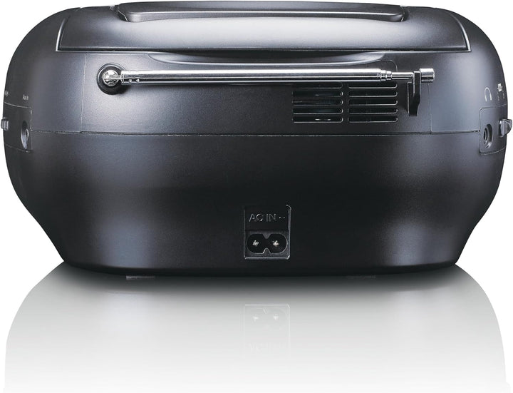 Lenco SCD-860 - tragbares CD-Radio - DAB+ und FM Radio - Bluetooth - Toploader CD-Player - 2,4 TFT D
