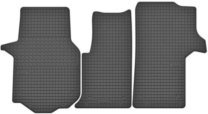 Fussmatten vorne für VW Crafter 2 / Grand California ab 2016 Gummi Gummimatten, Vorne