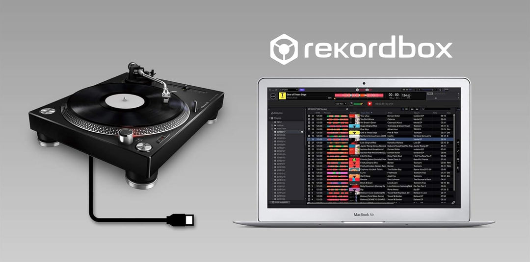 Pioneer DJ PLX-500-K DJ-Plattenspieler mit Direktantrieb, schwarz Black Single, Black Single