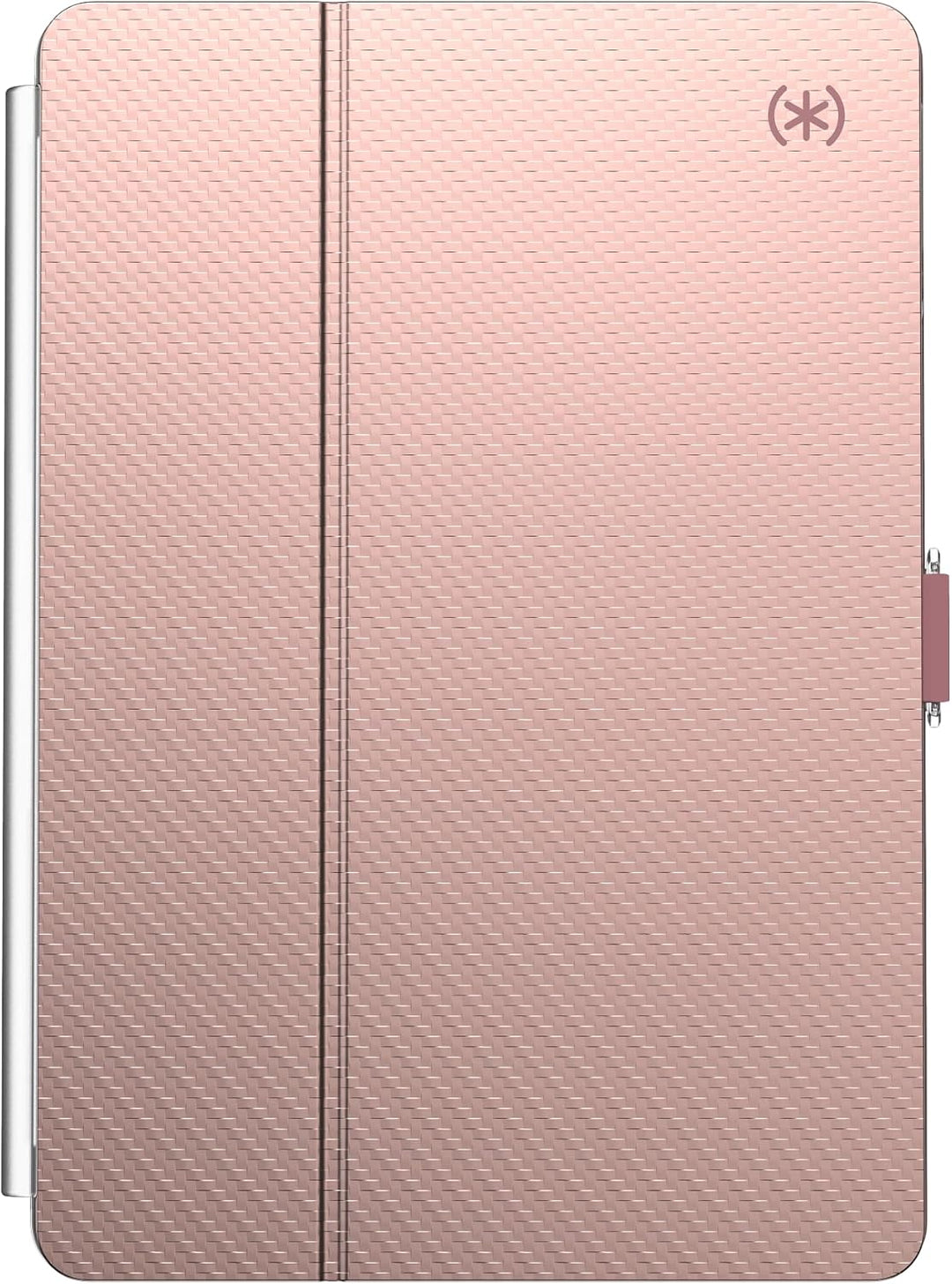 SPECK Schutzhülle/-Cover 'Balance Folio' mit Standfunktion für Apple iPad (2019), Roségold/Klar, Ros