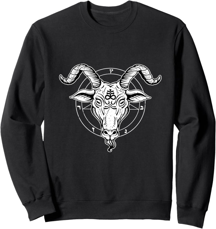 Satan Pentagramm Geschenk Okkulter Satanischer Teufel Sweatshirt