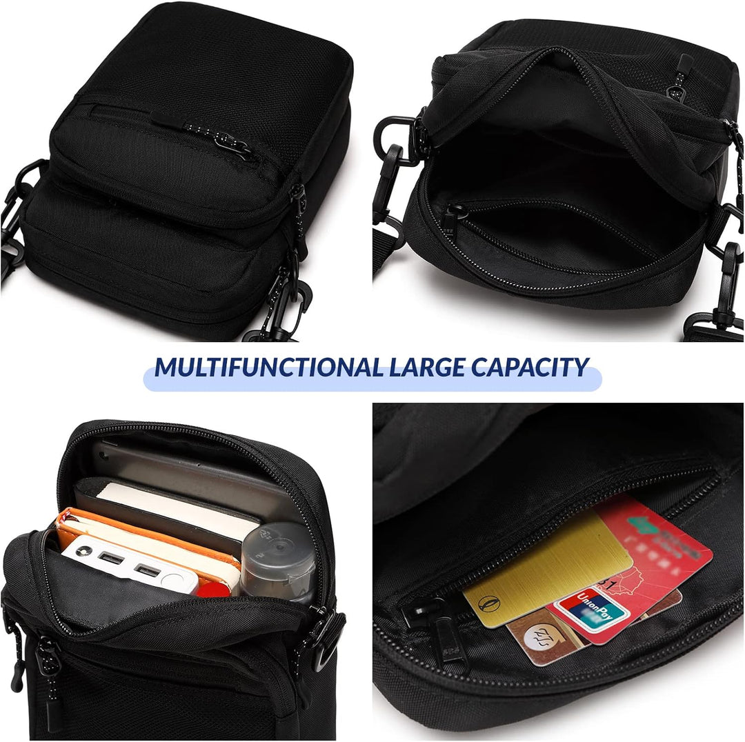 Lohol Klein Umhängetasche für Damen, Schultertasche Messenger Bag Sling Tasche Crossbody Tasche für