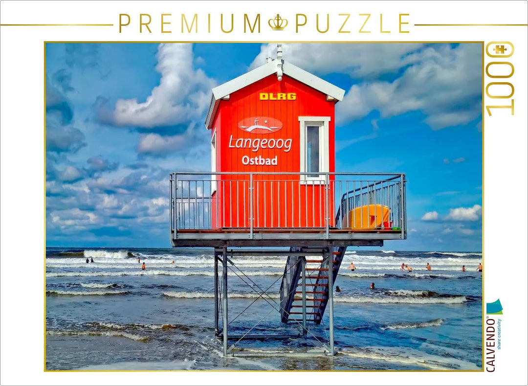 CALVENDO Puzzle Ostfriesland Langeoog 1000 Teile Lege-Grösse 64 x 48 cm Foto-Puzzle Bild von Peter R