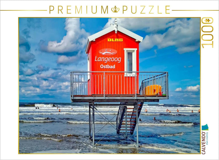 CALVENDO Puzzle Ostfriesland Langeoog 1000 Teile Lege-Grösse 64 x 48 cm Foto-Puzzle Bild von Peter R