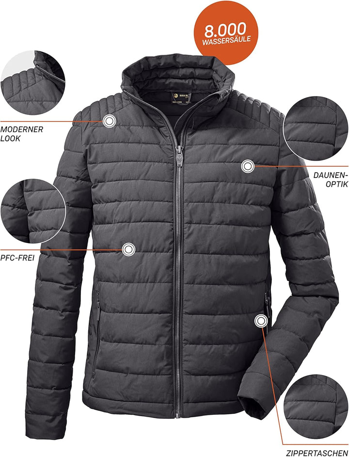 G.I.G.A. DX Herren Gw 40 Mn Qltd Jckt Casual Steppjacke/Funktionsjacke M anthrazit, M anthrazit
