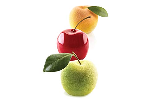 Silikonform Apfel Kirsche & Pfirsich 115