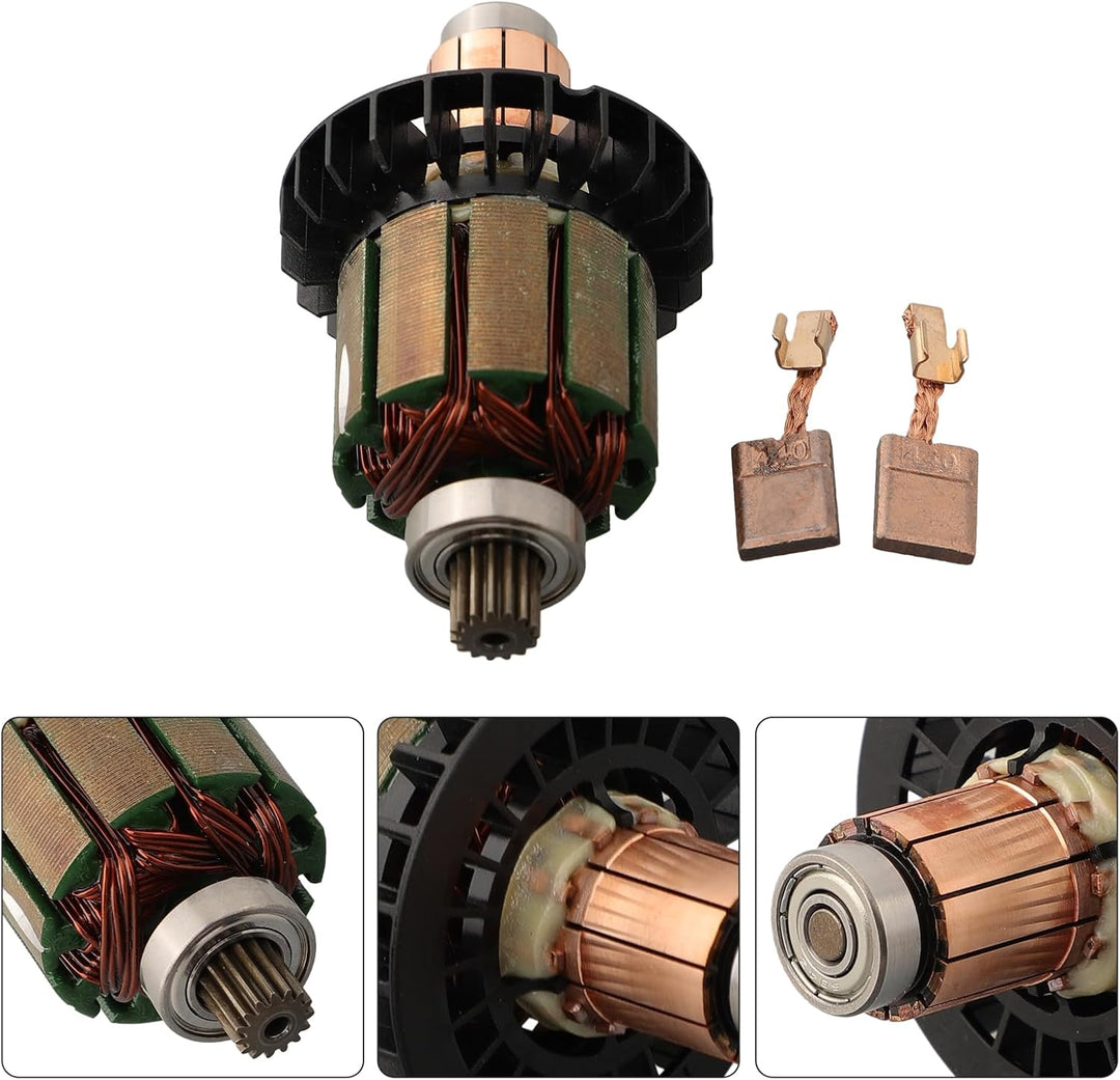 619380-9 619583-5 Armatur mit 194427-5 / CB-440 Kohlebürste für DDF482 DHP482 DHP482RAE DHP482Z DDF4