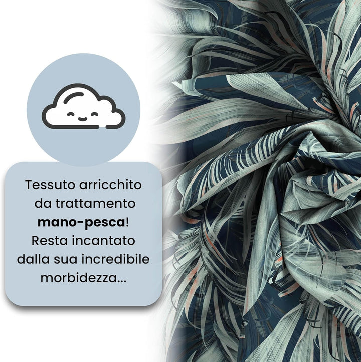 Italian Bed Linen MB Home Italy Fashion Bettbezug Set, Tropical, Doppelbett, Tropical