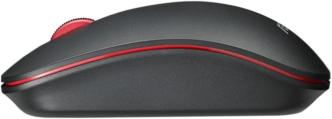 Asus 90XB0450-BMU000 WT300 wireless optical Schwarz/Rot (Deutsches Tastaturlayout)