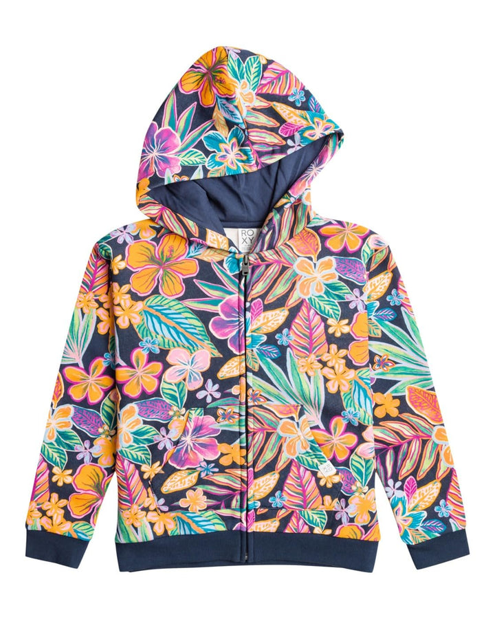 Roxy Mädchen Heart Beats Sweatshirt (1er Pack) 12 Jahre Mood Indigotrue Paradise, 12 Jahre Mood Indi