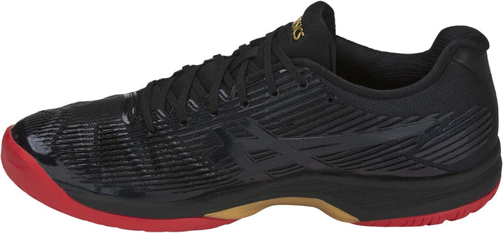 ASICS Herren Solution Speed FF LE Allcourtschuh Schwarz, Gold Tennisschuhe, Noir/or, 39,5 EU