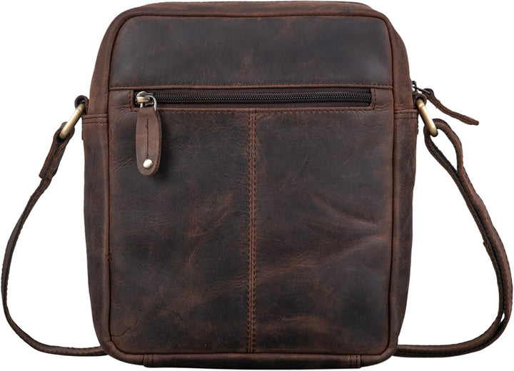 STILORD Ryan Crossbody Tasche Herren Leder Kleine Herrentasche zum Umhängen Vintage Ledertasche 9,7
