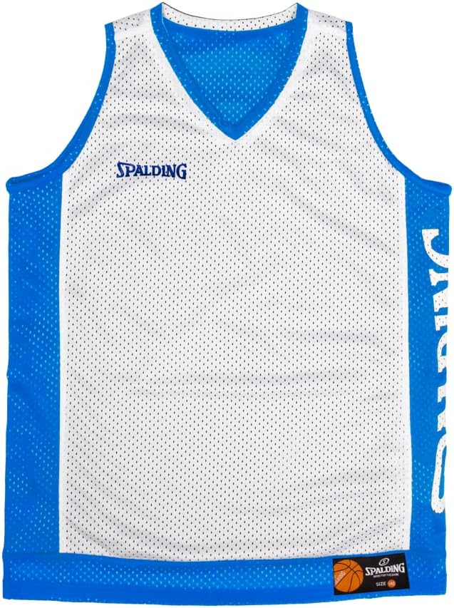 Spalding - Wende-Tank-Top - Basketball-Top - Blau/Weiss - Grösse M - Sportbekleidung - Basketball