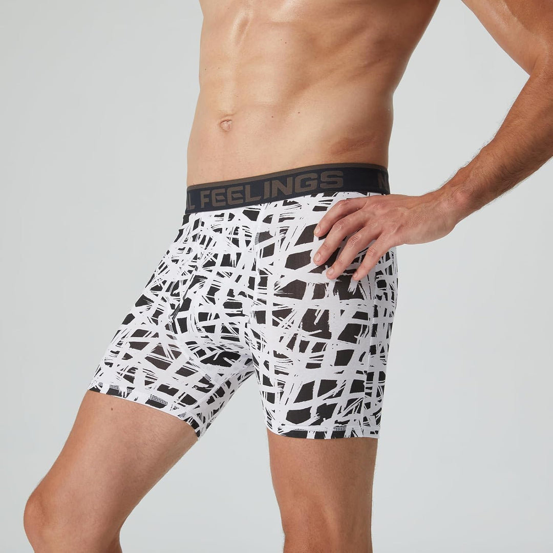 Lovemist Baumwolle Boxershorts Herren Klassische Ausgabe Boxershorts Männer Unterwäsche Pack S A:meh