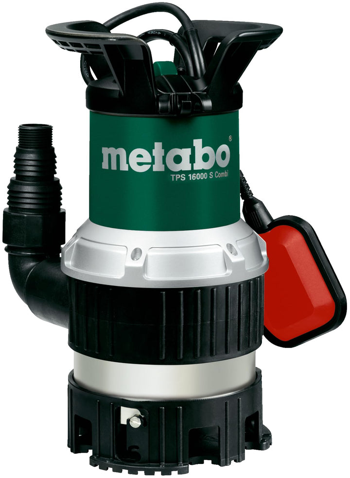 Metabo Kombi-Tauchpumpe TPS 16000 S Combi (0251600000) Karton, Nennaufnahmeleistung: 970 W, Max. För