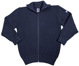 Leuchtfeuer Strickwaren Troyer-Jacke Korsar Marine Strickjacke Made in Germany (42, Marine)
