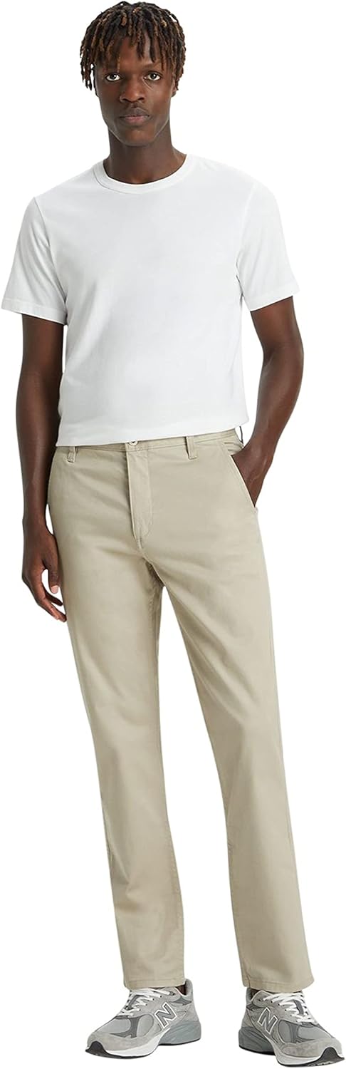 Dockers Herren Alpha Original Khaki 30W / 34L Safari Beige, 30W / 34L Safari Beige