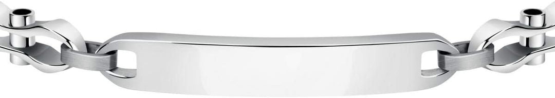 Sector No Limits Herren-Armband, Kollektion Energy, Stahl, Emaille – SAFT51, 22 cm, Edelstahl, 22 cm