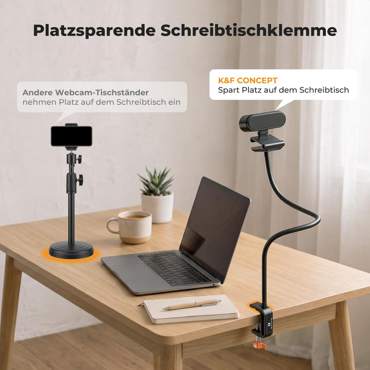 K&amp;F CONCEPT Webcam Stand 27"/70cm Kamera Mount