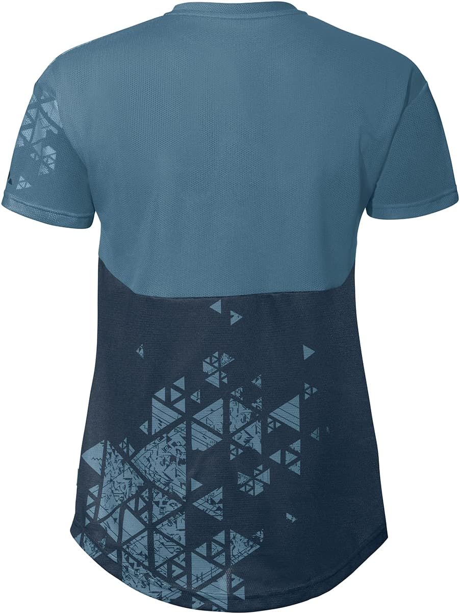 VAUDE Damen Women's Moab T-Shirt Vi T-Shirt, 42 Blue Gray