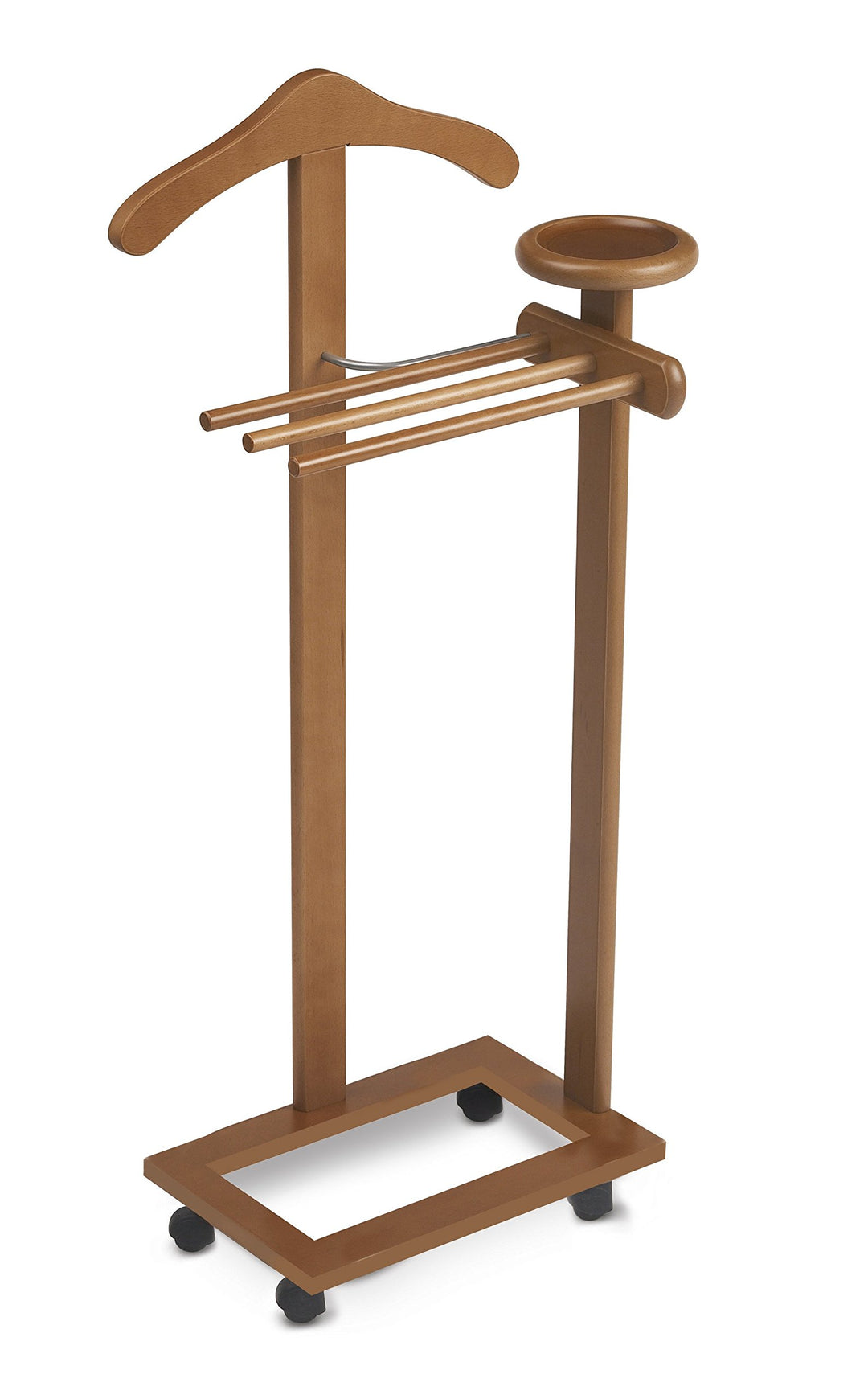 Arredamenti Italia Herrendiener für Schlafzimmer ANTIMO, Holz - Farbe: Kirsche Holz AR-It il Cuore d