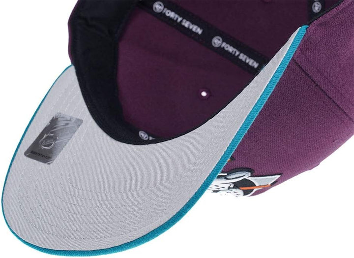 47Brand Anaheim Ducks 2Tone Captain Snapback Cap - NHL Eishockey Kappe