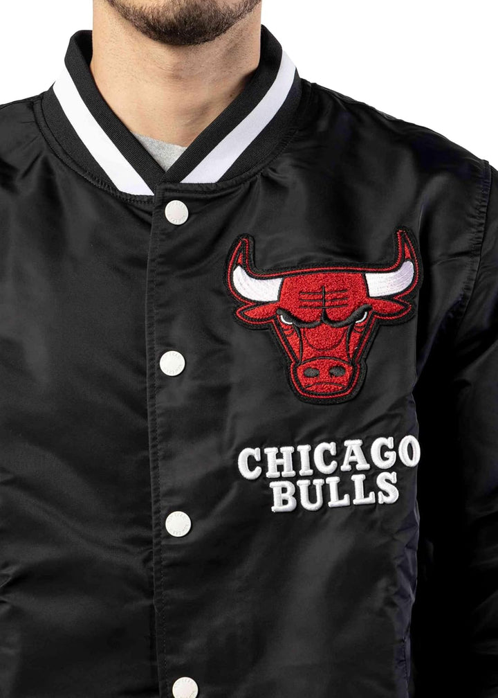 New Era - NBA Chicago Bulls Logoselect Jacke S Chicago Bulls, S Chicago Bulls