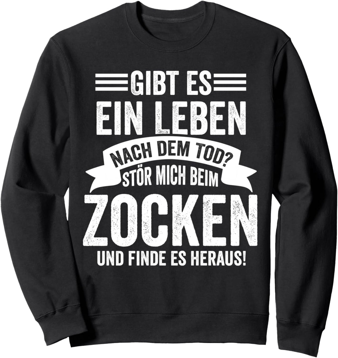 Gamer Zocken Esports Zocker Videospiel Sweatshirt