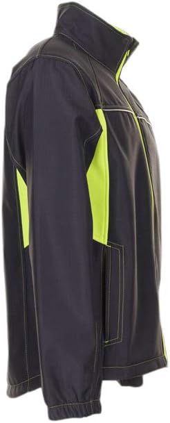 Planam Grösse M Unisex Basalt Neon Softshelljacke anthrazit gelb Modell 6290 Anthrazit/Gelb M, Anthr