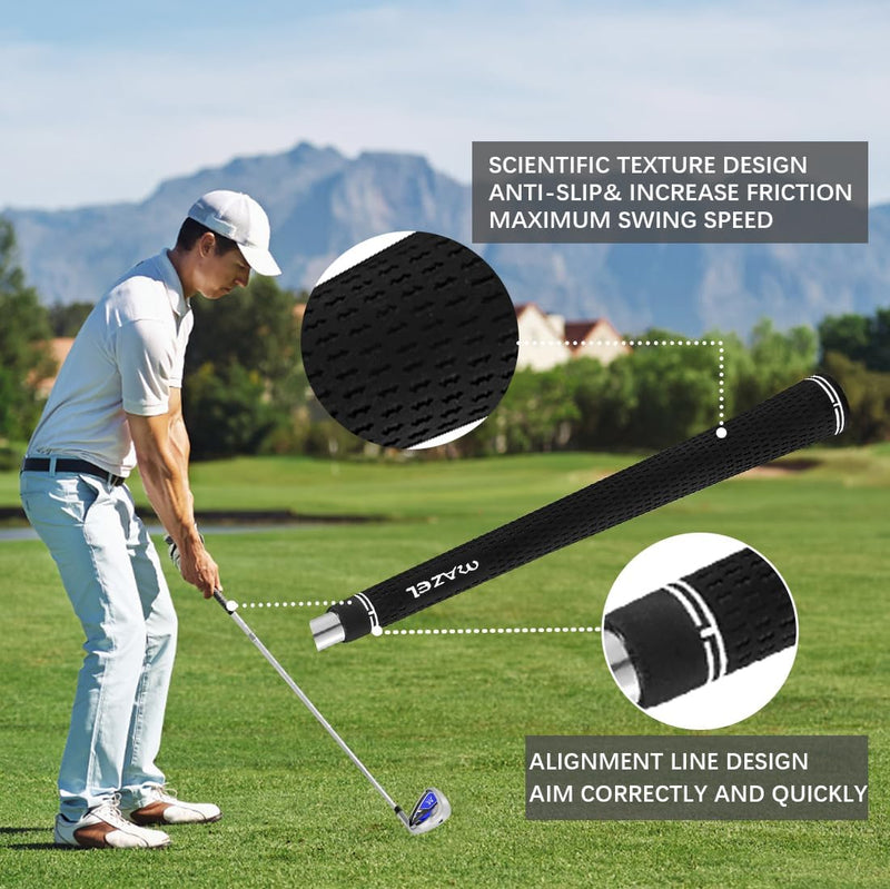 MAZEL Individuelles Golfeisen für Herren | Einzel-Golfschläger-Eisen | Golf-Eisen-Set 1-2-3-4-5-6-7-