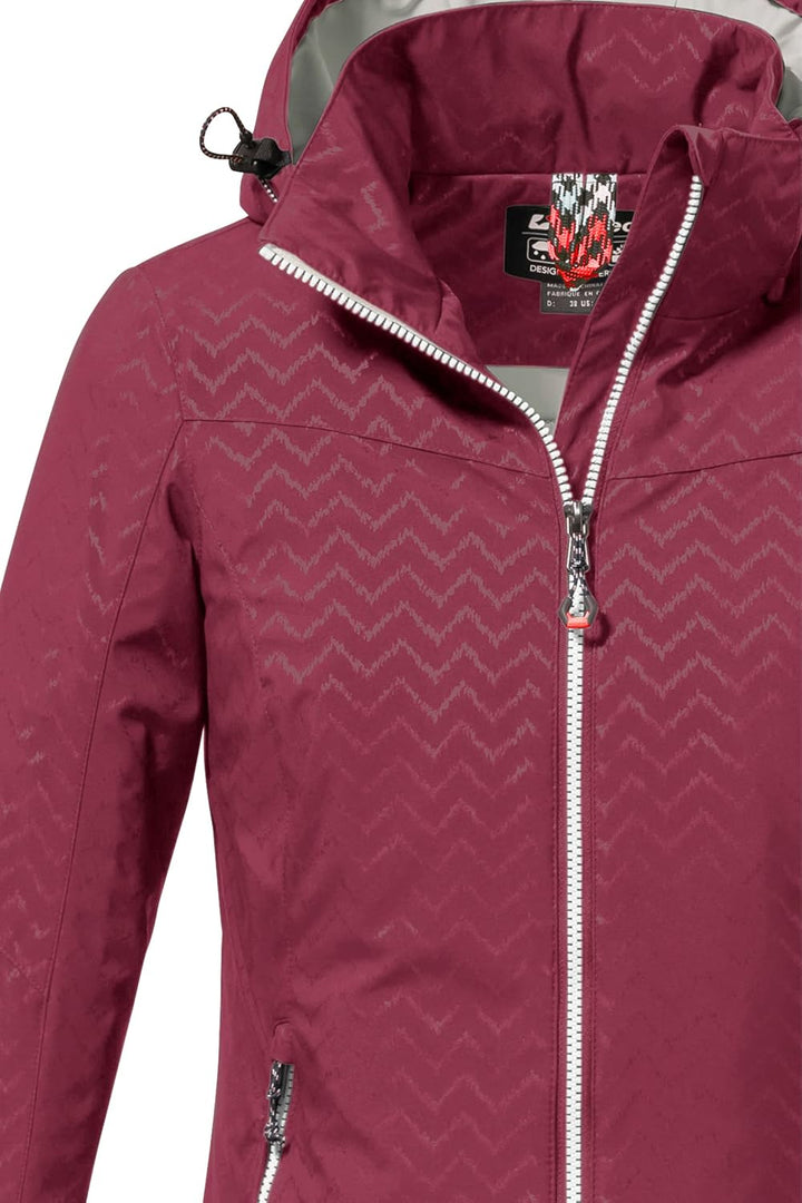 Killtec Damen Outdoorjacke KOS 38 dunkelrose, 38 dunkelrose