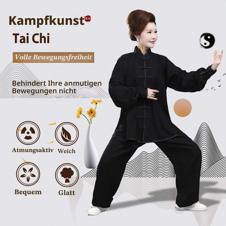 BBLAC 2KEY Kampfsportkleidung | Traditionelle chinesische Uniformen für Tai Chi und Wing Chun | Unis