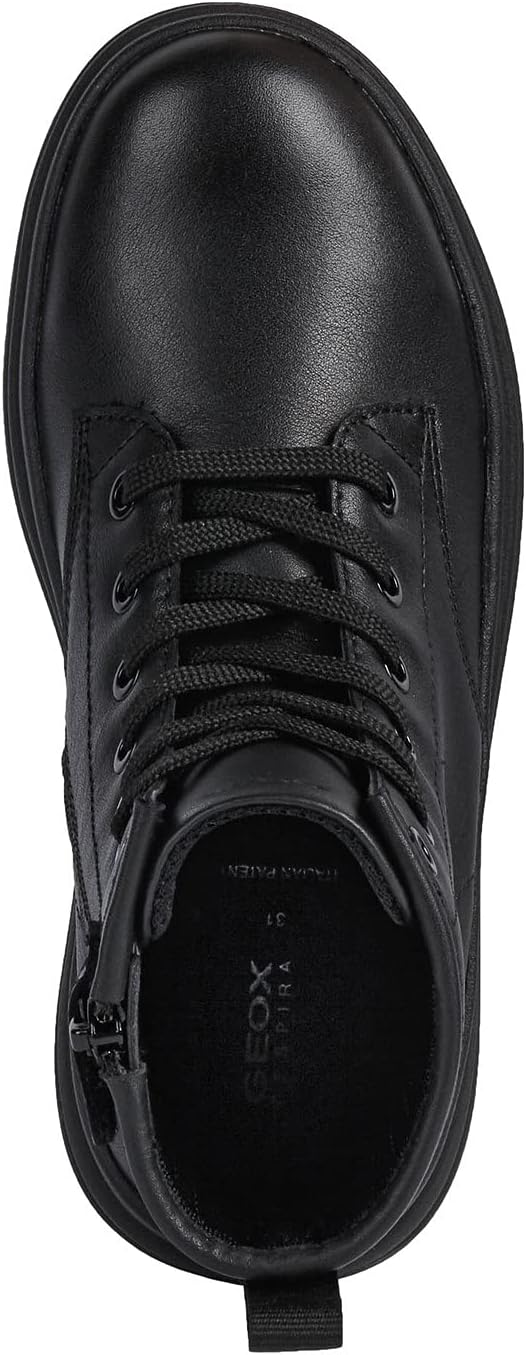 Geox Mädchen J Phaolae Girl A Stiefeletten 33 EU Schwarz, 33 EU Schwarz