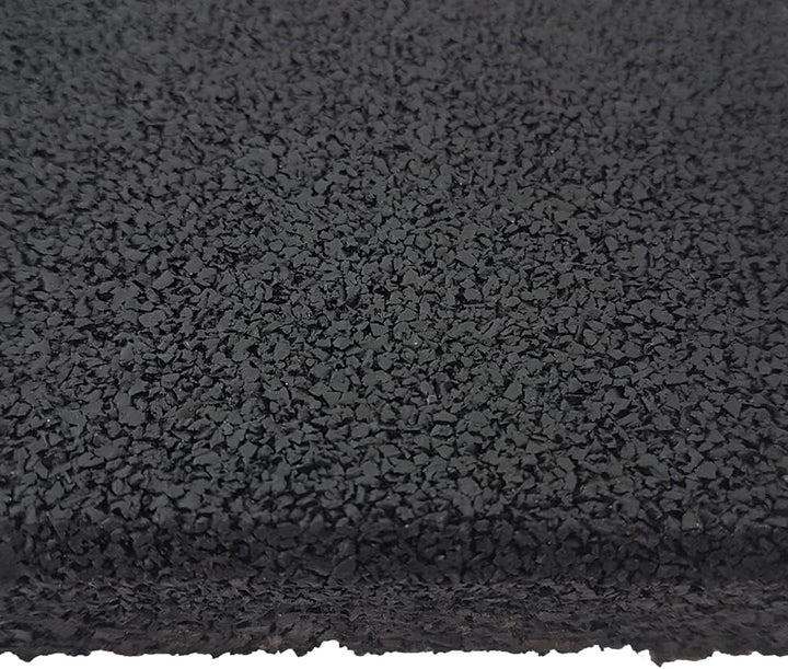 Vivol Fitness Bodenschutzmatte 100x100 cm Schwarz - 15mm Dicke - Feinkörnig - 3 verschiedene Dicken