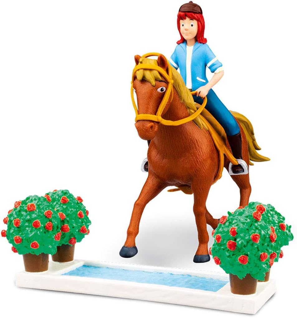 CRAZE Bibi und Tina Spielzeug Turnier-Set TINA & AMADEUS Spielfiguren Pferde Spielzeug mit Pferde Zu