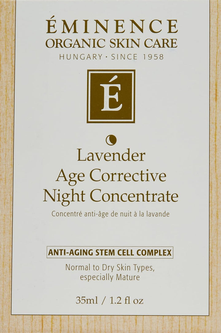 Eminence Lavender Age Corrective Night Concentrate - For Normal to Dry Skin, especially Mature 35ml